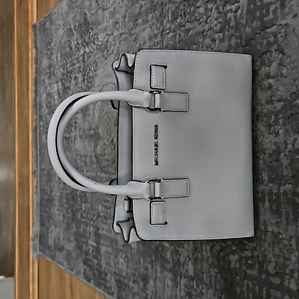 Michael Kors gray purse